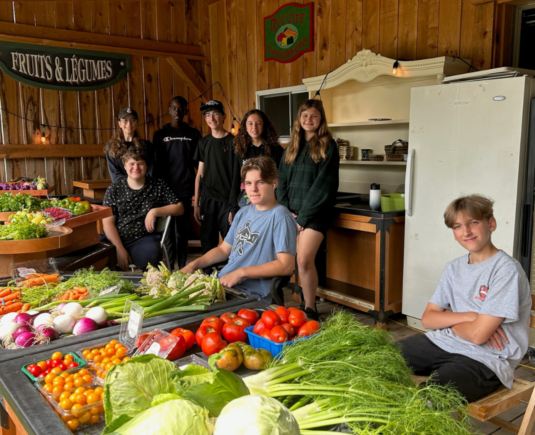 Découvrez les jardiniers de la table ronde. Faisant partie d'une CIEC agricole, les jeunes vous offrent des fruits et légumes frais et produits localement à Repentigny !
