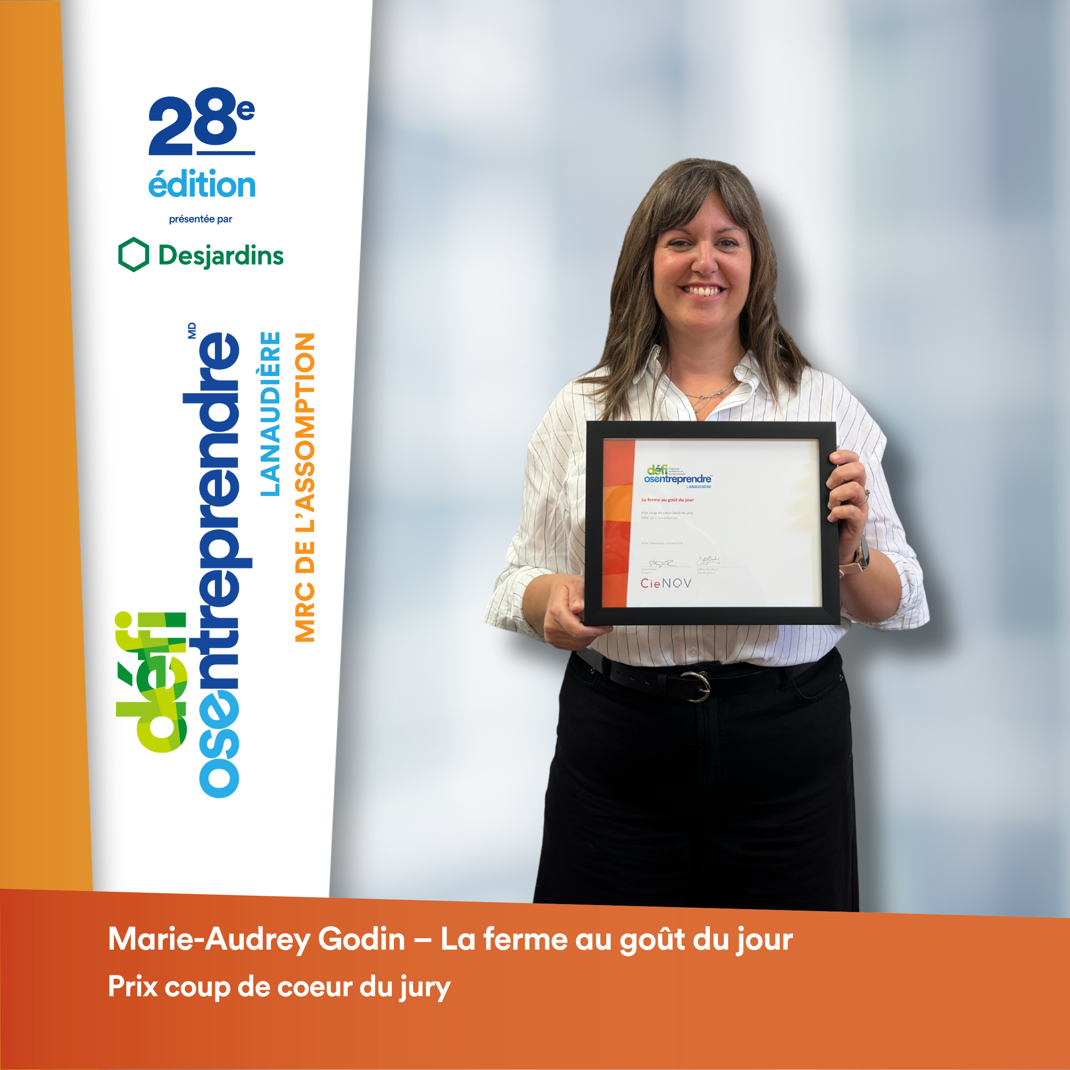 Découvrez La Ferme au goût du jour, une entreprise qui combine zoothérapie, nature et approche sensorielle pour aider les enfants, reconnue au Défi OSEntreprendre.