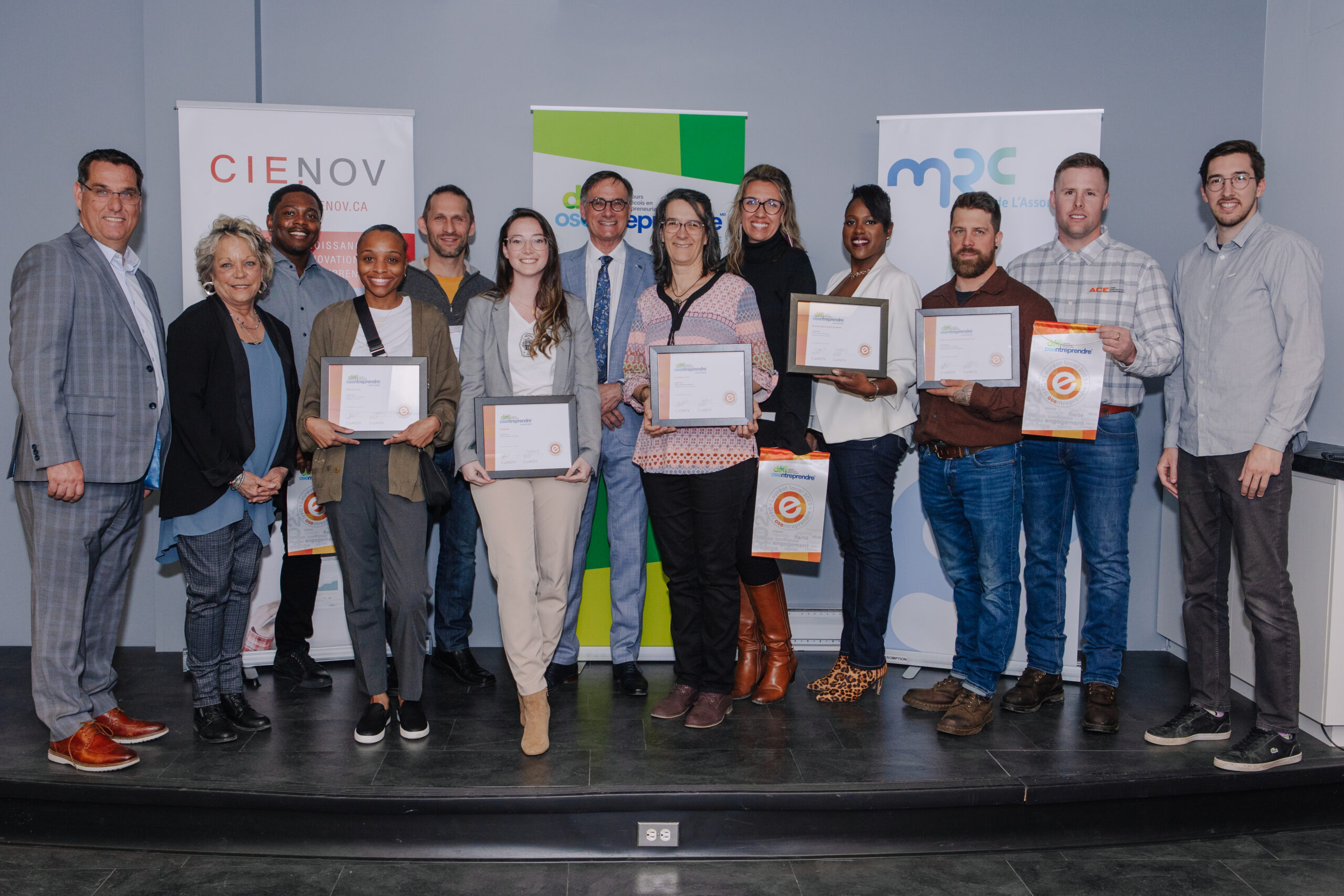 Lauréats locaux de la 25e édition du Défi OSEntreprendre de la MRC de L'Assomption